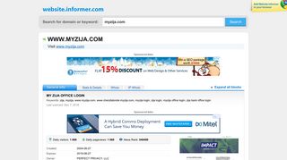 myzija.com at WI. MY ZIJA OFFICE LOGIN - Website Informer