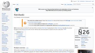 N26 (bank) - Wikipedia