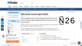 N26 bank review February 2019 | App features, card and fees