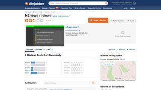 N2news Reviews - 7 Reviews of N2news.com | Sitejabber