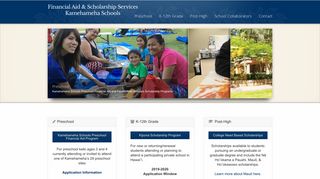 Financial Aid & Scholarship Services | Kamehameha Schools