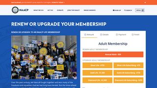 NAACP | Renew or Upgrade Your Membership
