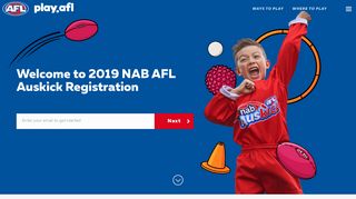Auskick 2019 Registration | Play.AFL
