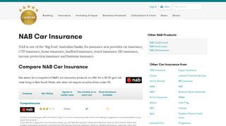 NAB Car Insurance: Review & Compare | Canstar