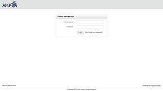 Applicant login - PageUp