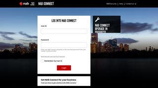 Login - NAB Connect