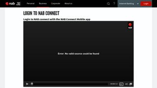 Login to NAB Connect - Video Guide - NAB