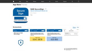 NAB SecureSign on the App Store - iTunes - Apple