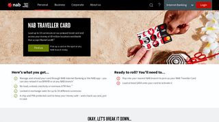 Traveller Card - Travel Money Card - NAB