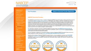 For Providers | NABCEP