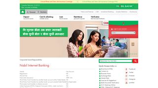 Nabil Internet Banking - Nabil Bank Limited – First Private Commercial ...