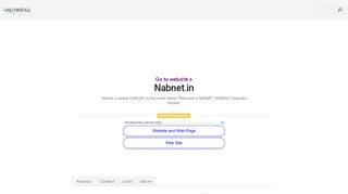 www.Nabnet.in - Welcome to NABNET - urlm.co