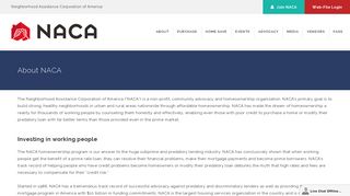 NACA | About NACA