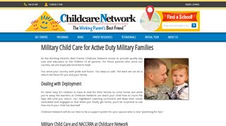 Military Child Care | NACCRRA | Childcare Network Tuition Assistance