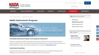 NADA Retirement Program - National Automobile Dealers Association