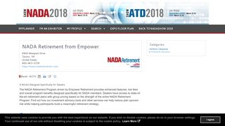 NADA Retirement from Empower - NADA 2018
