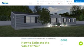 How to Estimate the Value of Your Manufactured Home - Clayton Homes