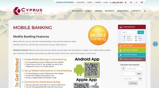 Mobile Banking - Cyprus Credit Union