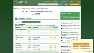 NADART (Auto Dealers) Retirement Plan | MyPlanIQ