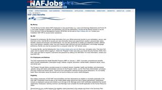 benefits - NAF Jobs