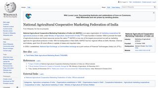 National Agricultural Cooperative Marketing Federation of India ...