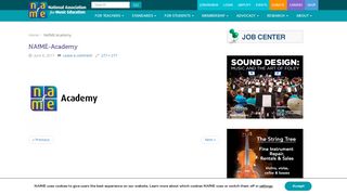 NAfME-Academy - NAfME