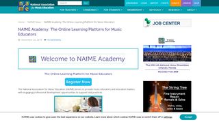 NAfME Academy: The Online Learning Platform for Music Educators ...