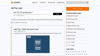 Naf Pay Login