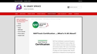 NAF Academy of Information Technology / NAFTrack - Dallas ISD