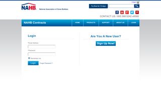 Login - The National Association of Home Builders (NAHB)