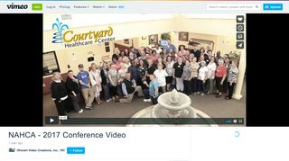 NAHCA - 2017 Conference Video on Vimeo