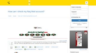 How can I check my Naij Mail account? - iConnect.live
