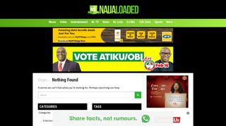 NaijaLoaded - Nigeria No. 1 Online Portal