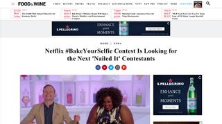 Netflix #BakeYourSelfie Contest Is Looking for the Next 'Nailed It ...