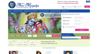 Nairmangalya: Nair Matrimony Service in Thrissur,Palakkad