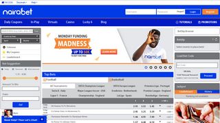 NairaBet - The home of sports betting