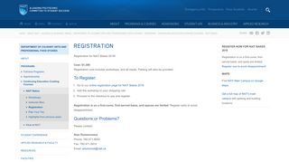 Registration - NAIT