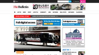 Naked Bus trip goes to hell for 37 passengers | Morning Bulletin
