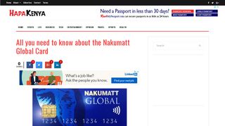 All you need to know about the Nakumatt Global Card - HapaKenya