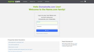 Name.com - Domain Name Registration