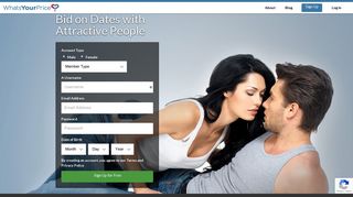 Whats Your Price - The Online Dating site that Guarantees Dates