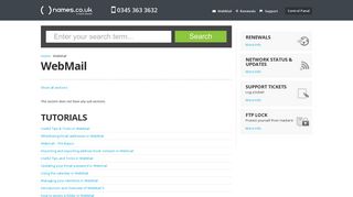 WebMail - Names.co.uk