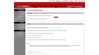 Knowledge Base - How do I retrieve my mailadmin page login ...