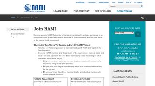Join NAMI | NAMI: National Alliance on Mental Illness