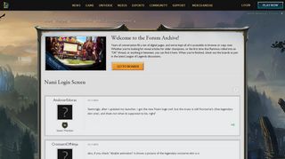 Nami Login Screen - League of Legends Community