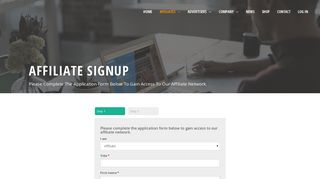 Signup | nam/offers - The Most Trusted Affiliate Network