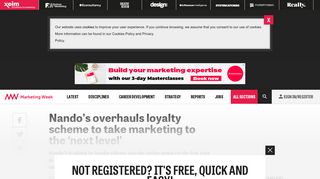 Nando's overhauls loyalty scheme to take marketing to the 'next level ...