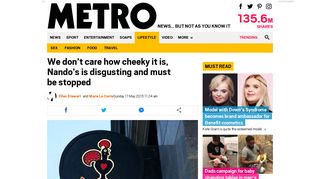 Cheeky Nando's: 7 reasons why Nando's is actually disgusting | Metro ...