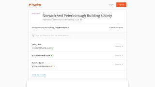 Norwich And Peterborough Building Society - email addresses ...