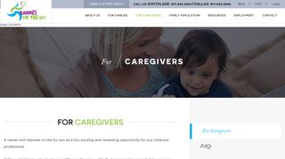 For Caregivers - Nannies on the Go